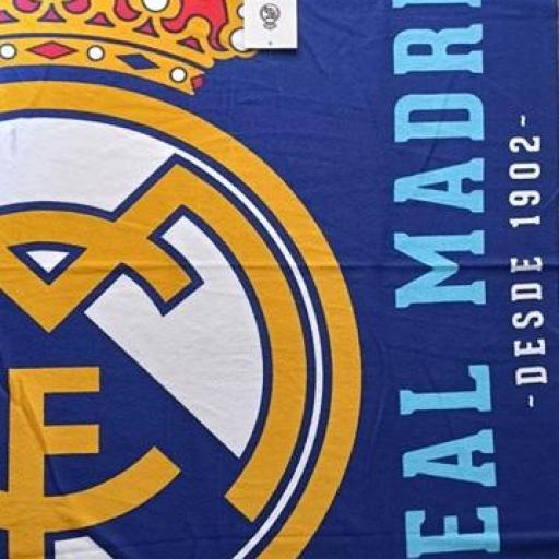 Toalla de playa  REAL MADRID AZUL