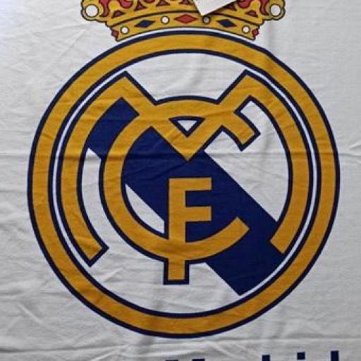 Toalla de playa  REAL MADRID BLANCO