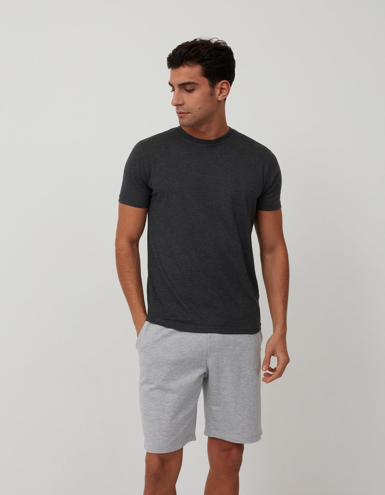 Camiseta Básica -  Gris, beige, azul, verde escuro