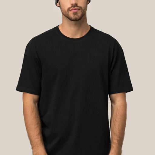 Camiseta Regular con Logo Bordado [3]