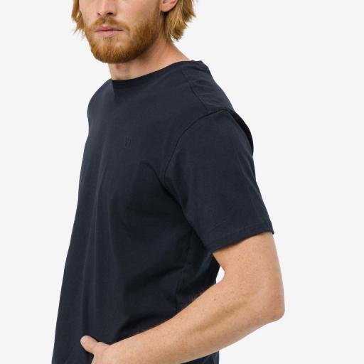 Camiseta Regular con Logo Bordado