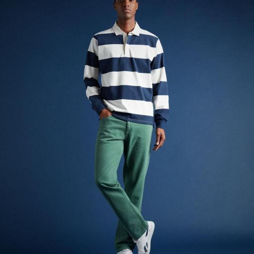 Pantalón Vaquero color verde [1]