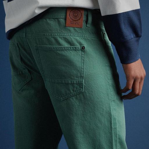 Pantalón Vaquero color verde [3]