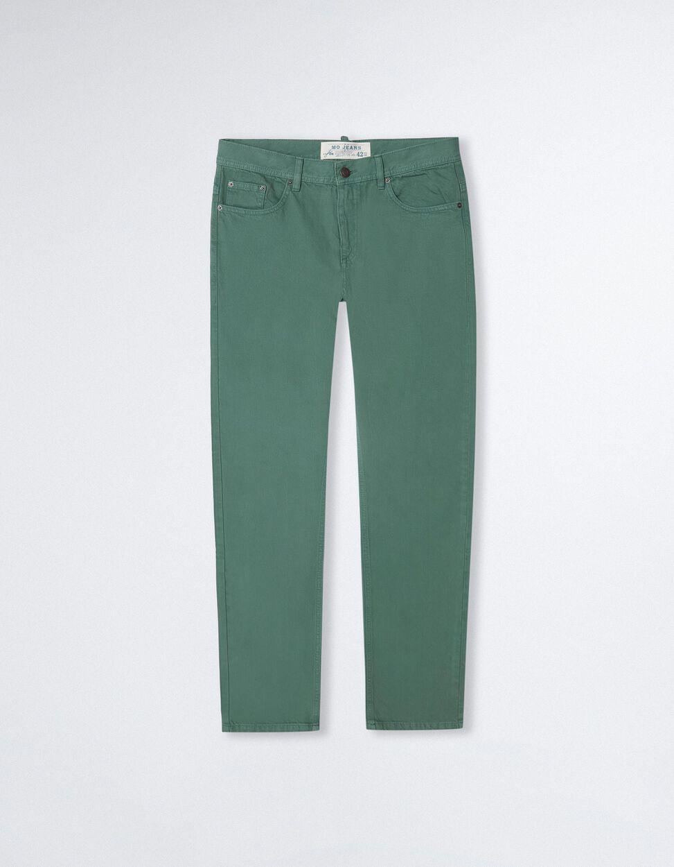 Pantalón Vaquero color verde
