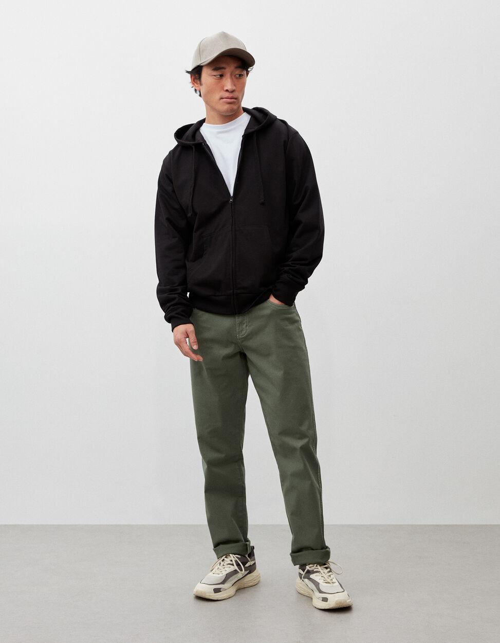 Pantalaon Slim Fit Verde oscuro/Azul