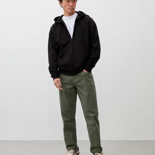 Pantalaon Slim Fit Verde oscuro/Azul