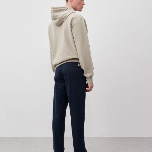 Pantalon chino de primera calidad azul oscuro [1]