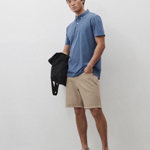 Pantalón Corto Denin Beige [3]