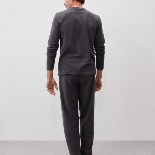 Pijama Polar Gris Escuro [1]