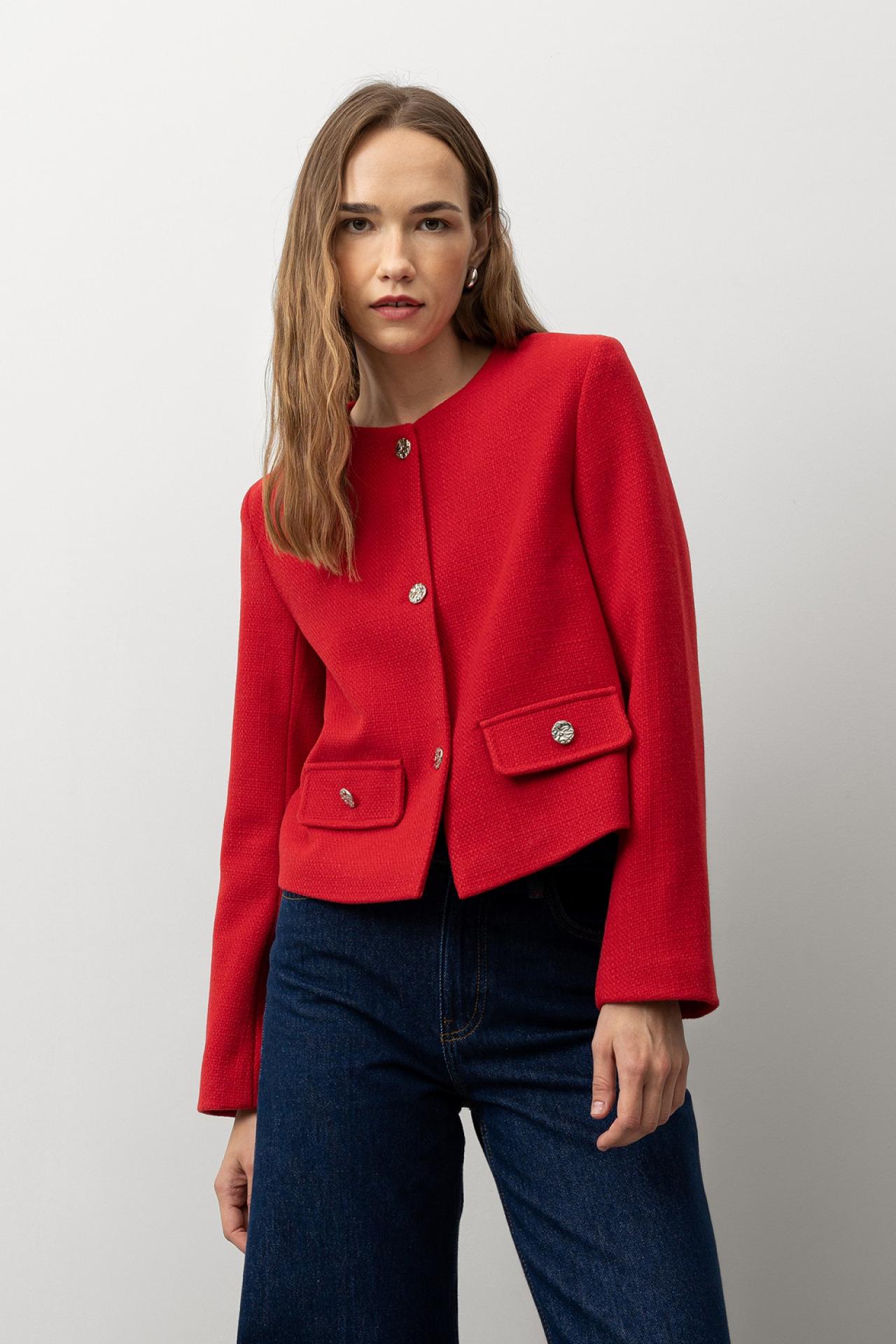 Chaqueta corta regular fit