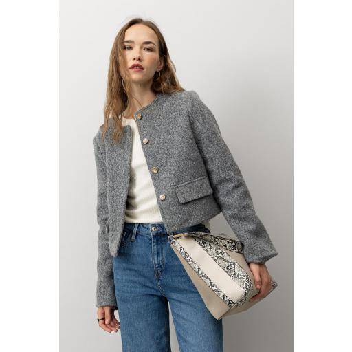 Chaqueta Corta Bouclé [1]
