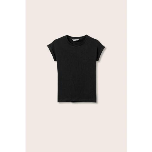 Camiseta Super Slim con Dobladillo [1]