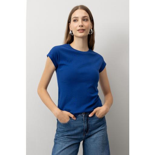 Camiseta Super Slim con Dobladillo [2]