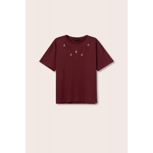 Camiseta Relaxed con Joyería [1]