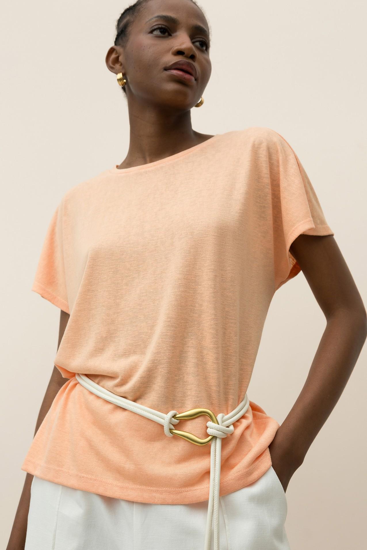 Camiseta Relaxed Tejido Fino