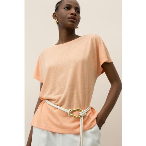 Camiseta Relaxed Tejido Fino