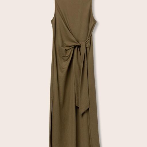 Vestido Midi con Lazo [3]