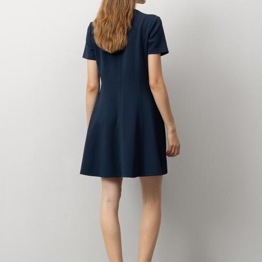 Vestido Evasé de Punto [2]