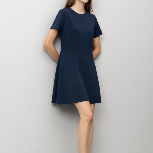 Vestido Evasé de Punto