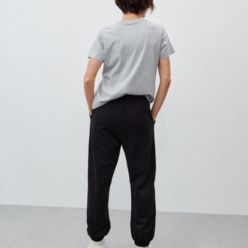 Pantalón de Jogging Felpa Negro [1]