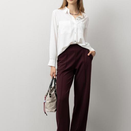 Pantalones Wide Leg de Punto [3]