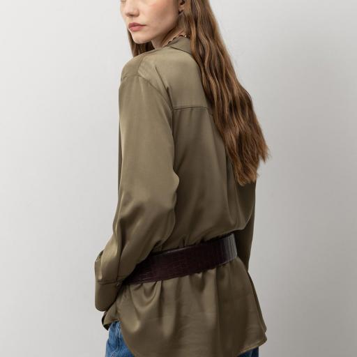 Camisa Relaxed Satinada [2]