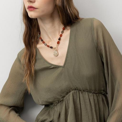 Blusa Fluida con Volantes [2]