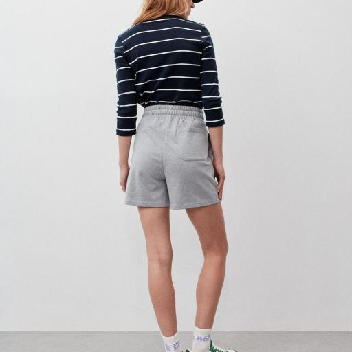 Pantalón Corto Felpa Gris [1]