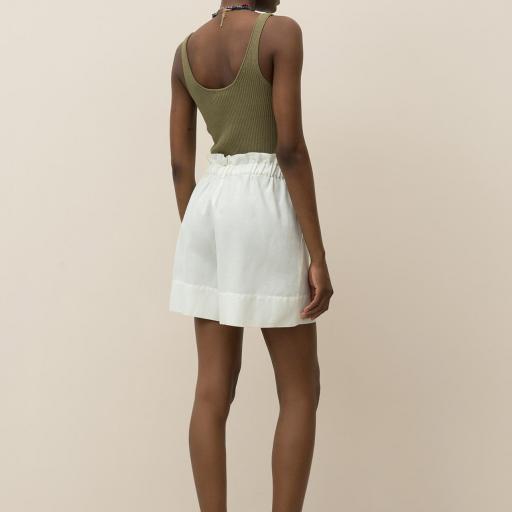 Pantalones Cortos de Cintura Alta [2]