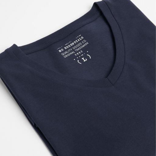 Camiseta V-Neck dark Blue  [1]