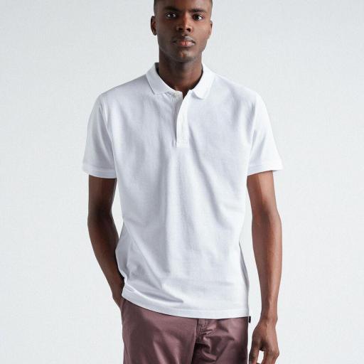 Piquet Polo Hombre blanco 