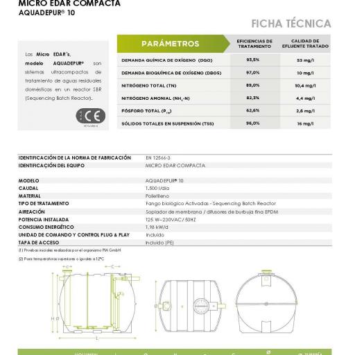 Depuradora SBR AQUADEPUR para 10 habitantes marcado CE [3]