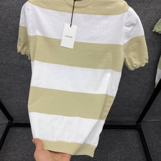CAMISETAS BLANCO MARRON [1]