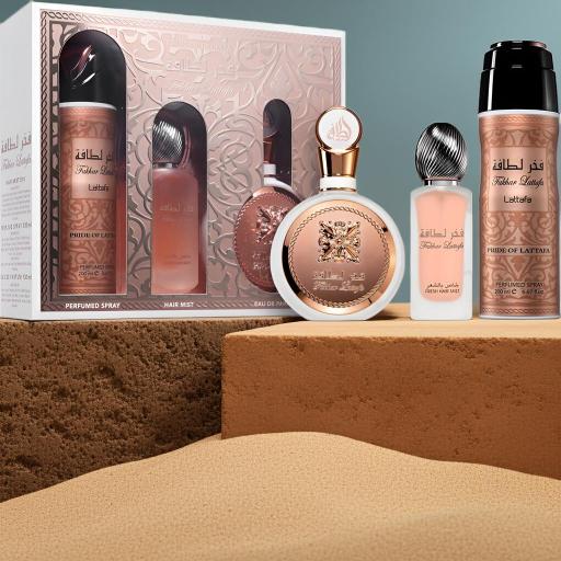 Set Regalo Lattafa Fakhar Rose 3 Unidades 100 Ml [3]