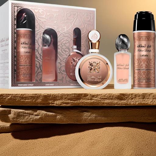 Set Regalo Lattafa Fakhar Rose 3 Unidades 100 Ml [1]