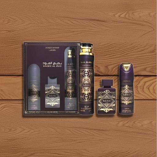 Set de regalo Badee Al Oud Lattafa 3 piezas 100 Ml [2]
