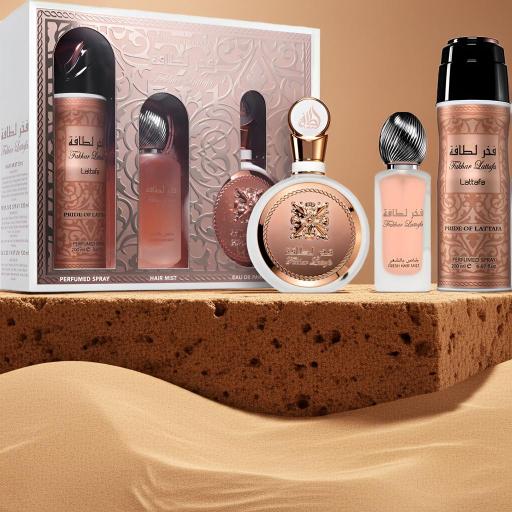 Set Regalo Lattafa Fakhar Rose 3 Unidades 100 Ml [2]
