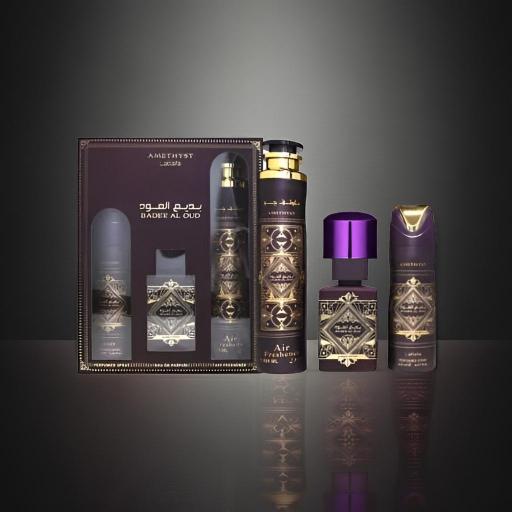Set de regalo Badee Al Oud Lattafa 3 piezas 100 Ml [3]