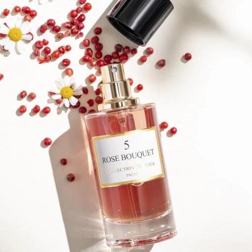 ROSE BOUQUET N°5 Collection Prestige Paris Original Perfume