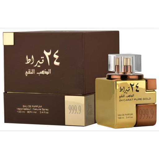 Lattafa Oro Puro de 24 Quilates EDP 100 ml