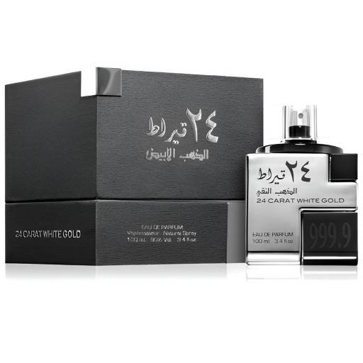 Lattafa Oro Blanco de 24 Quilates EDP 100 ml
