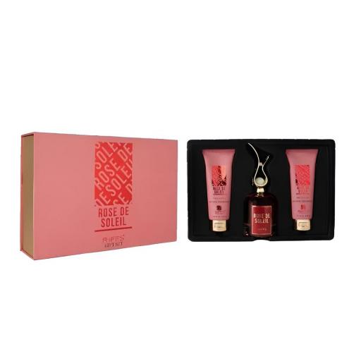 Set Regalo Rose De Soleil Giftset 3 piezas Mujer