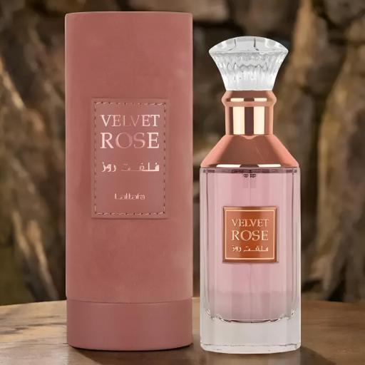Perfume Árabe Lattafa VELVET ROSE, 100 ml Mujer