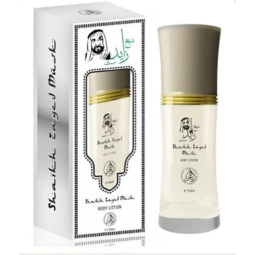 Loción corporal Al Fakhr Shaikh Zayed Musk 50 ml