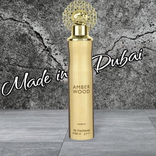 Ambientador Nusuk Air Freshener Amber Wood 300 ml [1]