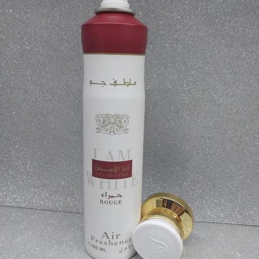 Ambientador Lattafa Air Freshener Ana Abiyedh Rouge 300 ml [2]