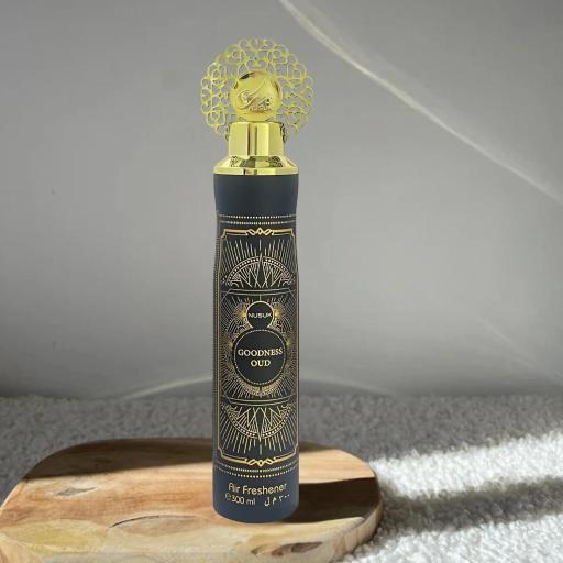 Ambientador Nusuk Air Freshener Goodness Oud Black 300 ml [1]