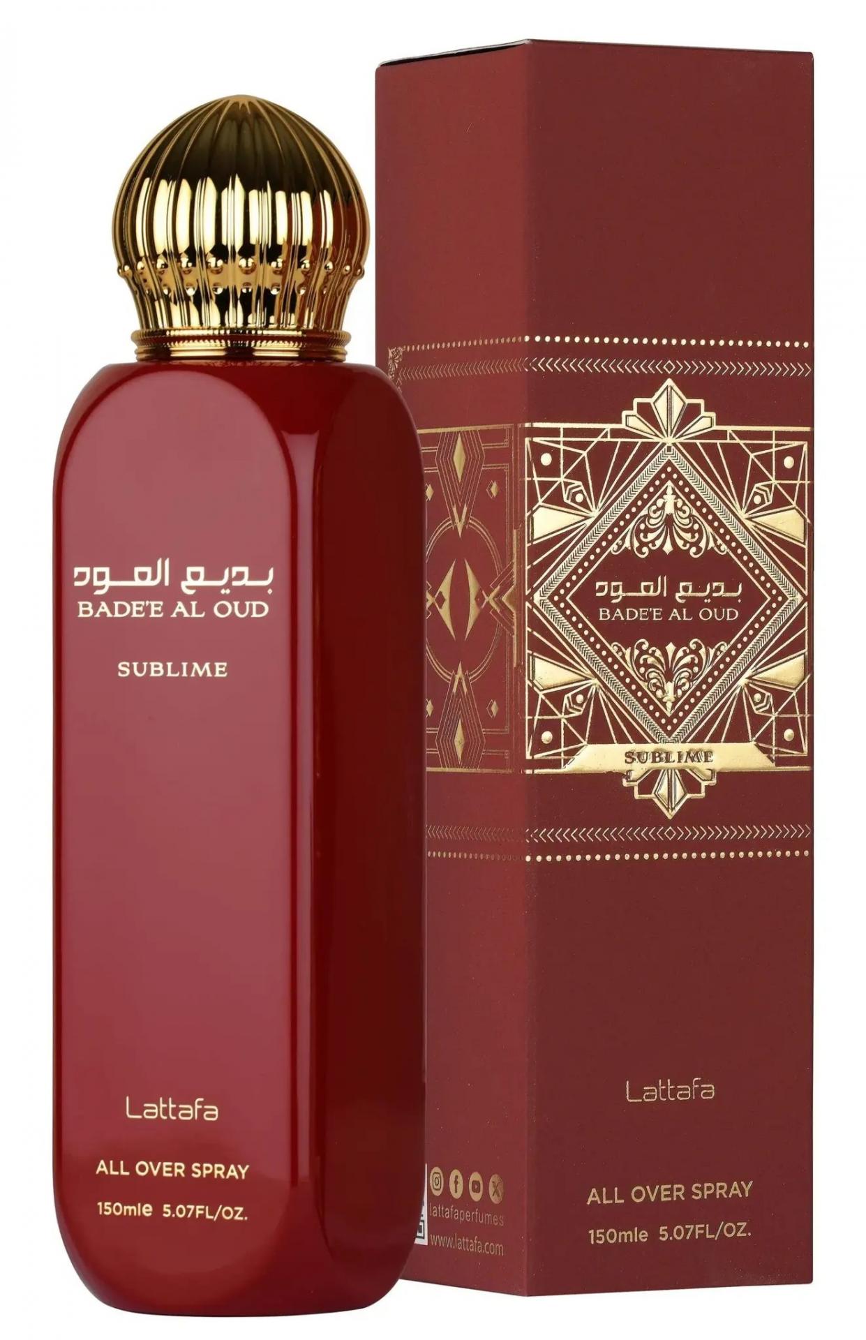 All Over Spray Bade’e al Oud Sublime 150 ml