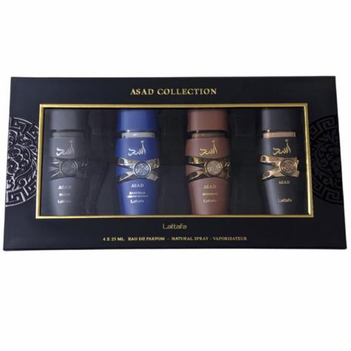Pack Lattafa Asad Collection 4 x 25 ml