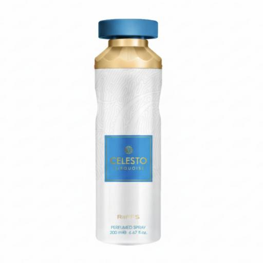 Desodorante Riiffs Celesto Turquoise Perfumed 200 ml